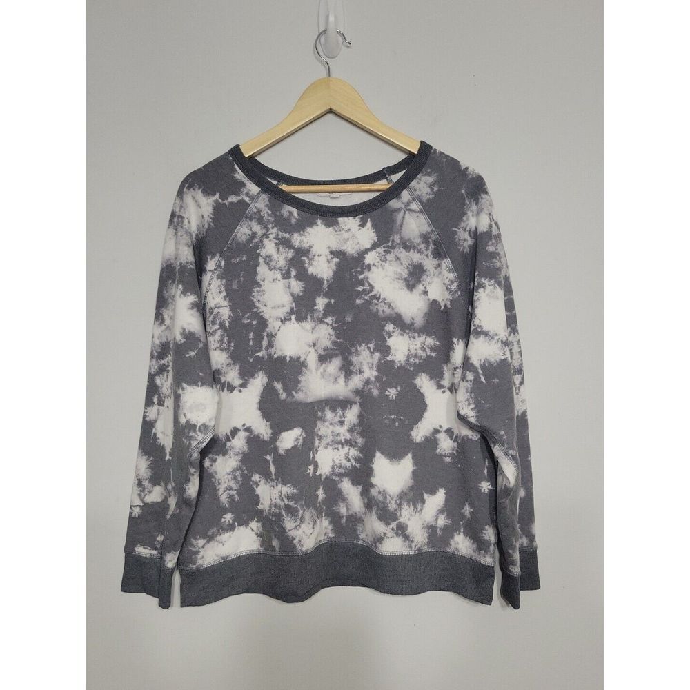 Grayson Threads Women's Sweater Size Large Grey‎ Tie Dye
